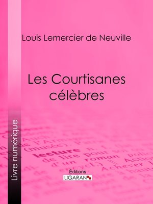 cover image of Les Courtisanes célèbres